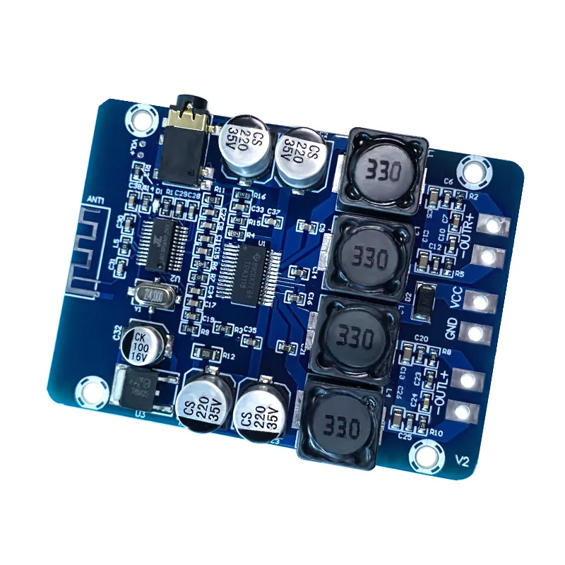 

TPA3118 2x30 Вт DC 8-26 в стерео аудио Bluetooth плата цифрового усилителя мощности для игрушек «сделай сам», модель усилителя