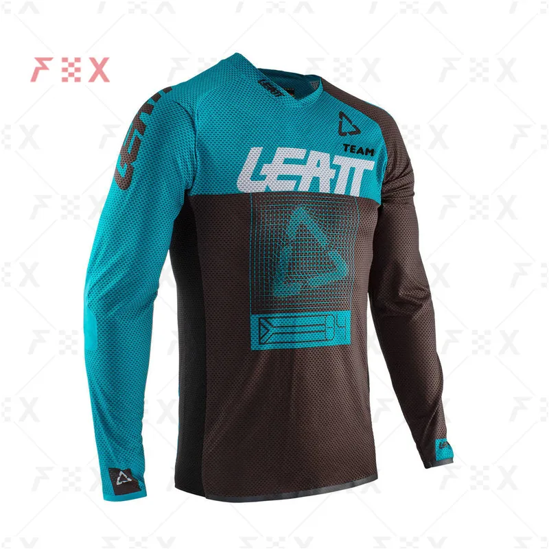 

Футболка leatt для горного велосипеда, Джерси для езды на мотоцикле и велосипеде