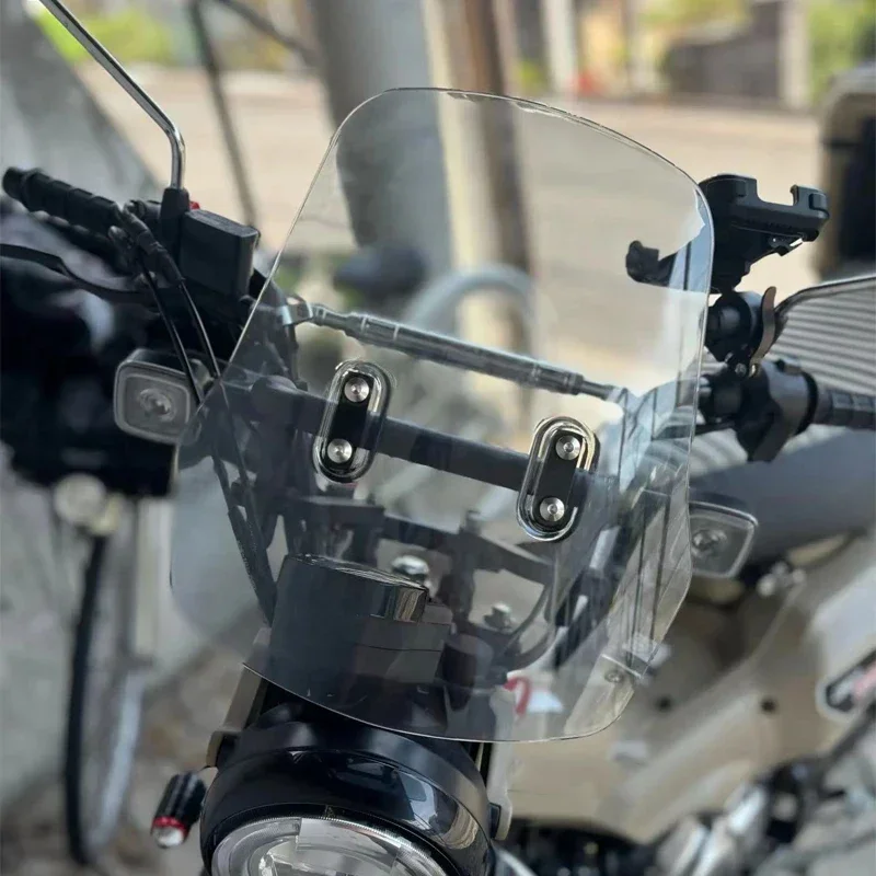 Лобовое стекло Trail125 подходит для Honda Hunter Cub CT125 JA55/65 2021-2024 ветровое мотоцикла