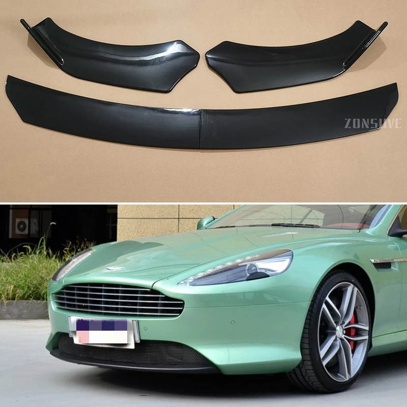 Для Aston Martin Virage 2012-2014 лет передний бампер разделитель губ спойлер комплект кузова