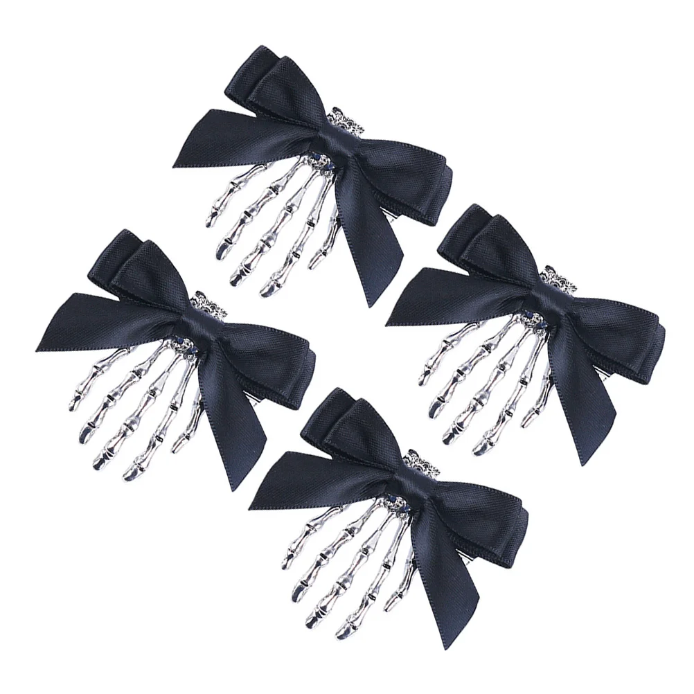 

4pcs Bowknot Hair Clips Claw Hair Barrettes Hair Accessories