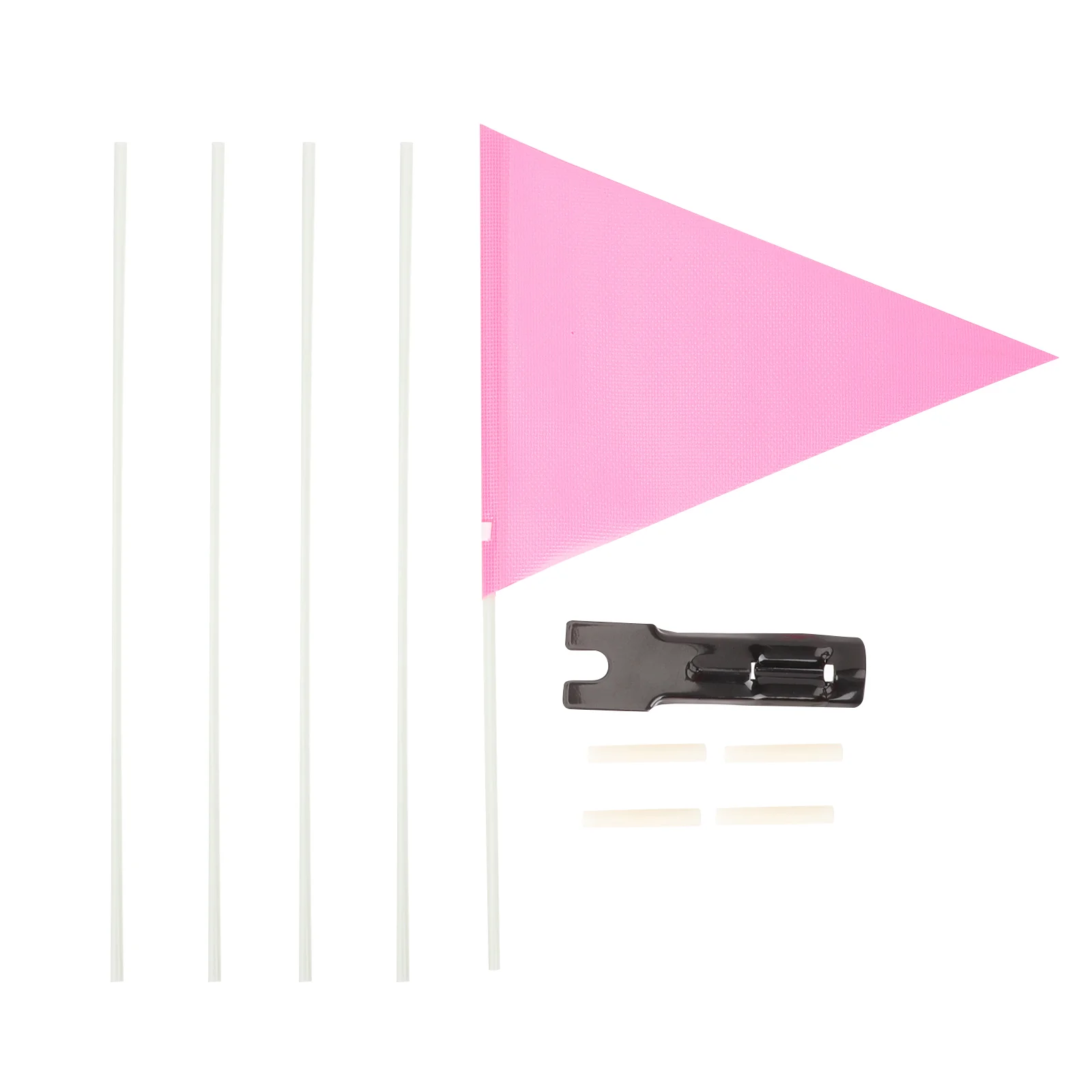 

Flag Bike Safety Trailer Pole Flags Mount Security Reflective Mounting Flagpole Visibility Recumbent Cycling Adjustable Bracket