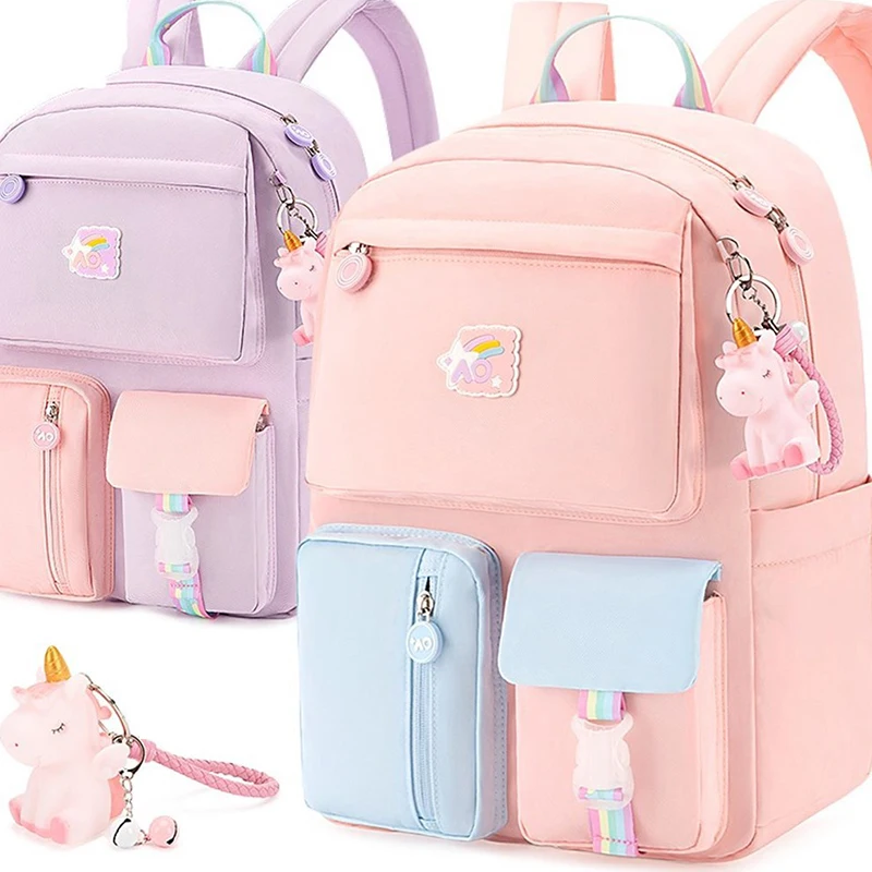 

2023 New Girls Students School Bags Super Cute Large Capacity Women's Backpacks Korean Style Fashion Child Backpacks Handbags