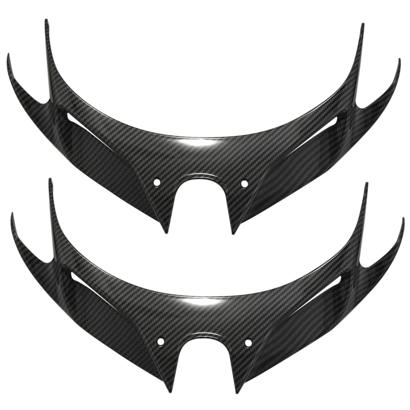 

2X Motorcycle Front Aerodynamic Winglets Windshield Fairing Aerodynamic Wing For Kawasaki NINJA 250 400 2018 2019