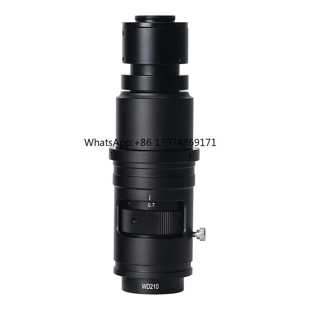 Объектив с зумом C-Mount 0.7X-5X, парфокальный объектив 180X 120X, линза для монокулярного микроскопа (art.: 3920da8f2ba0c) - 3920da8f2ba0c