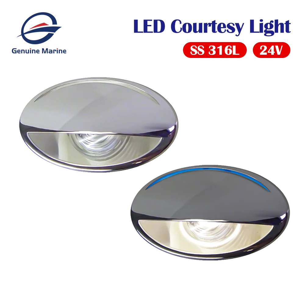 

Морской светильник постоянного тока 24 В, красочный водонепроницаемый светильник для лодки, IP66, нержавеющая сталь, лестничная палуба, транец, светодиодный кормовой фонарь для морской лодки