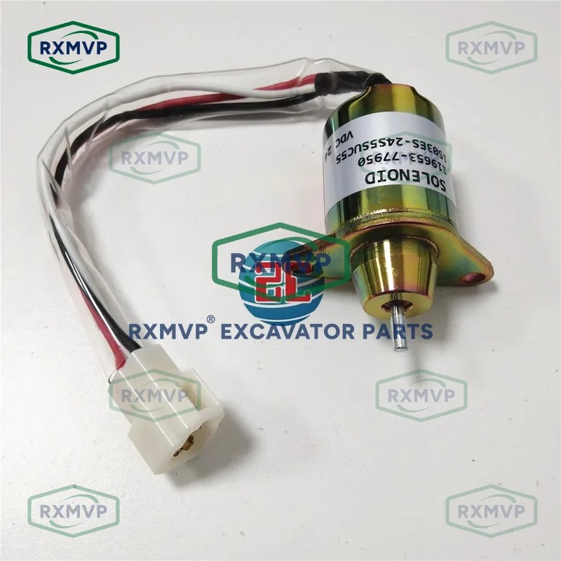 1503ES-24S5SUC 5S Электромагнит отключения подачи топлива 24V подходит для экскаватора