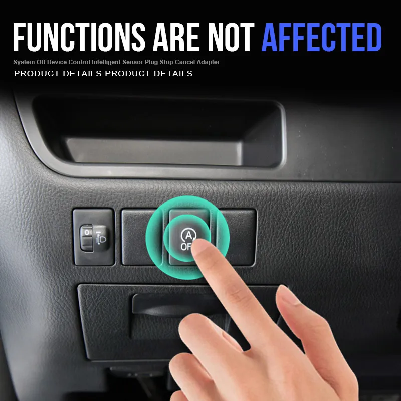 Автомобильный автоматический стоп-запуск двигателя кнопка включения системы