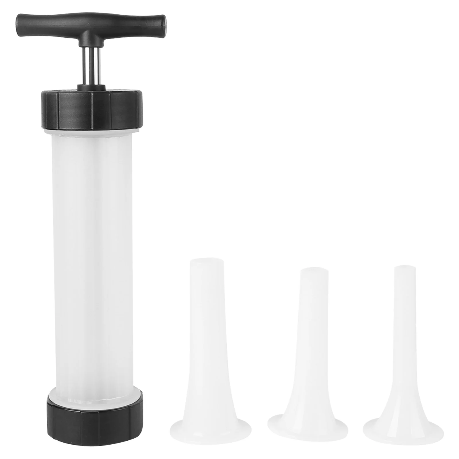 

Sausage Meat Maker Tube Stuffing Stuffer Manual Machine Filling Tool Filler Making Kitchen