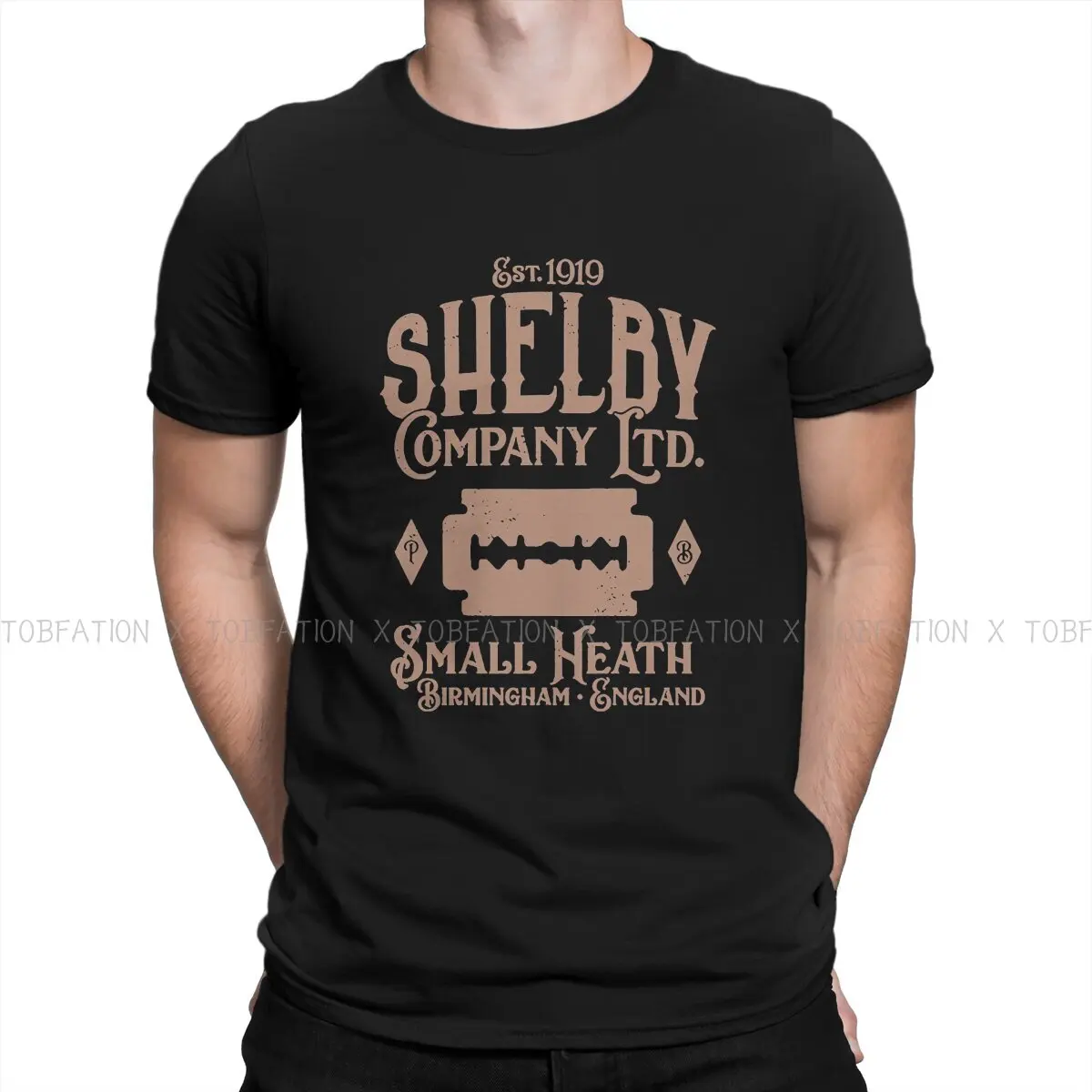 

Peaky Blinders Tommy Arthur Ada TV Creative TShirt for Men Shelby Company Limited Pure Cotton T Shirt Gift Clothes Tops