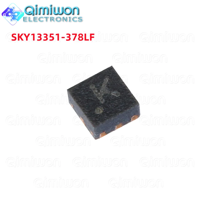

50pcs SKY13351-378LF DFN-6 Single-pole, Double-throw (SPDT) RF Switch Chip