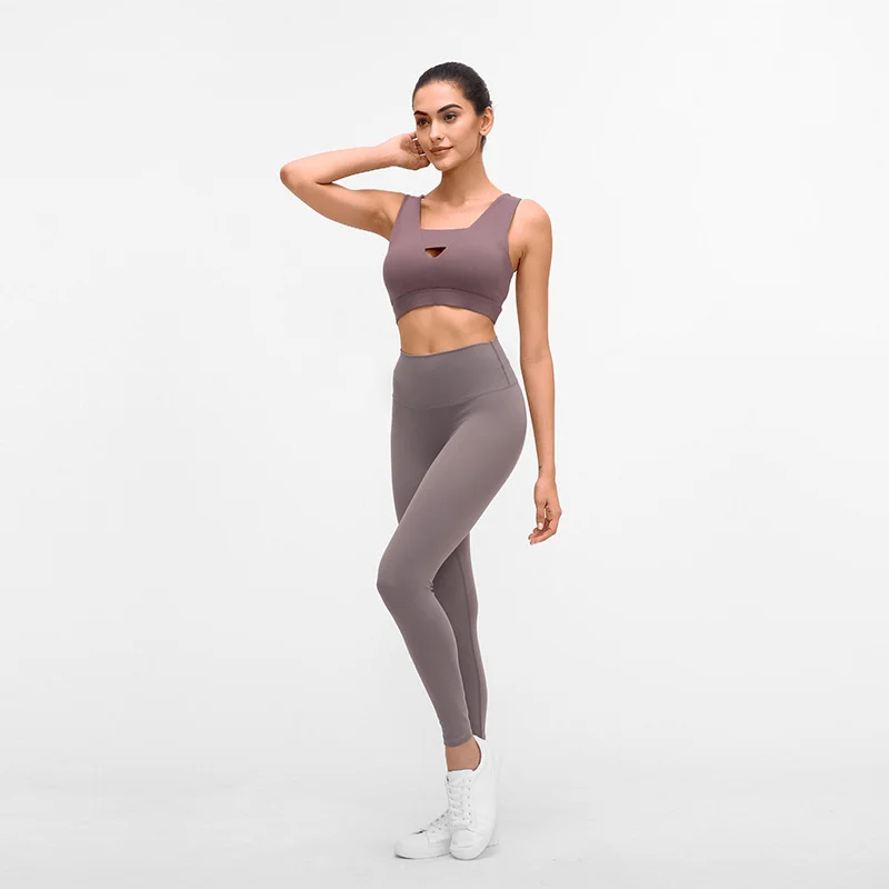 

Women Sports Leggings 2022 Atutumn Yoga Pants Women's Solid Seamless High Waist Hip Lifting Elastic Fitness Pants