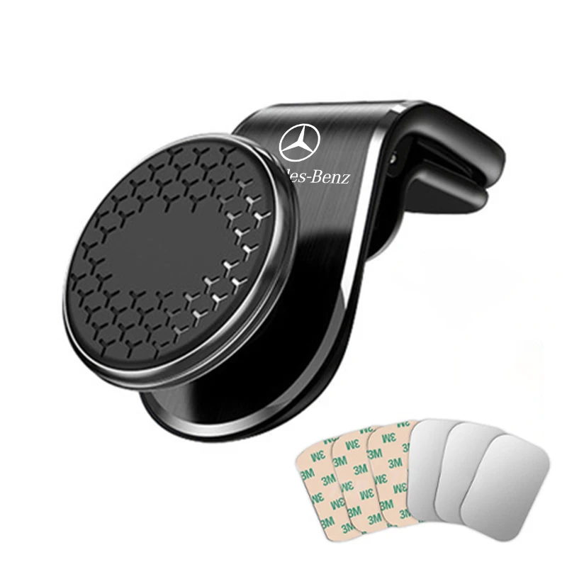 

Магнитный автомобильный держатель для телефона, крепление для вентиляционного отверстия для Mercedes Benz W204 205 A B C E S CLA CLK ML GLK GLA GLB GLC CLAS, аксессуары