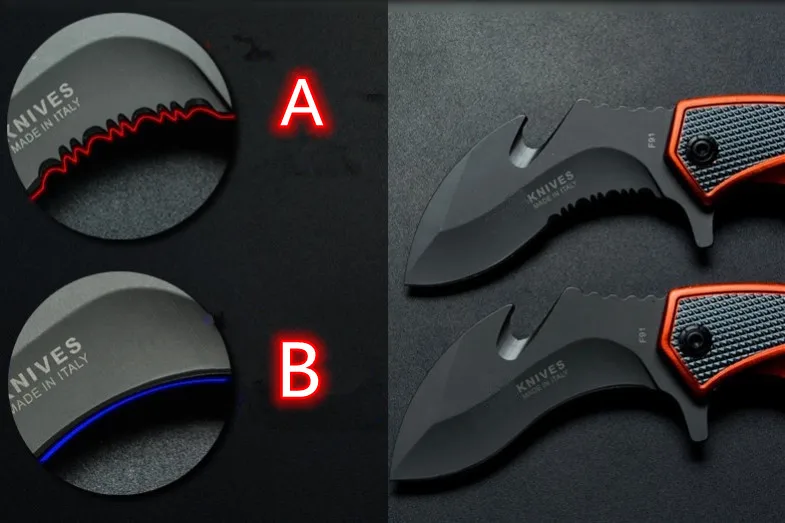 Нож-коготь скорпиона карманный керамбит для кемпинга и выживания в джунглях CS GO
