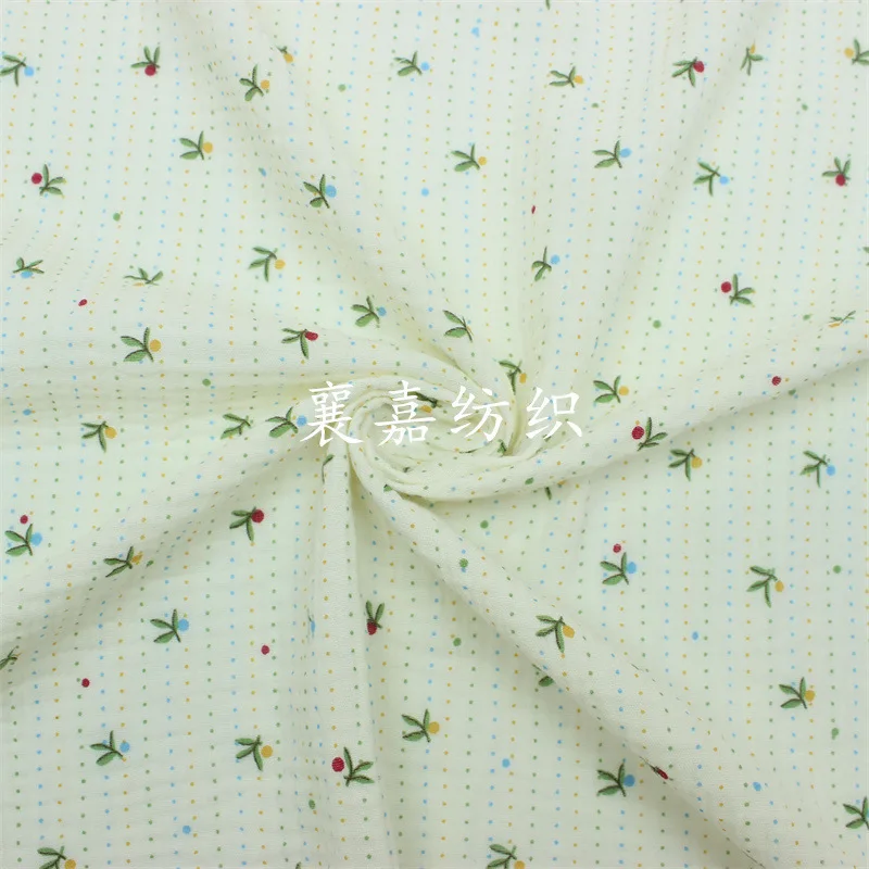 Двойной марлевый креп маленький цветок детская одежда пижамы одеяло нагрудник