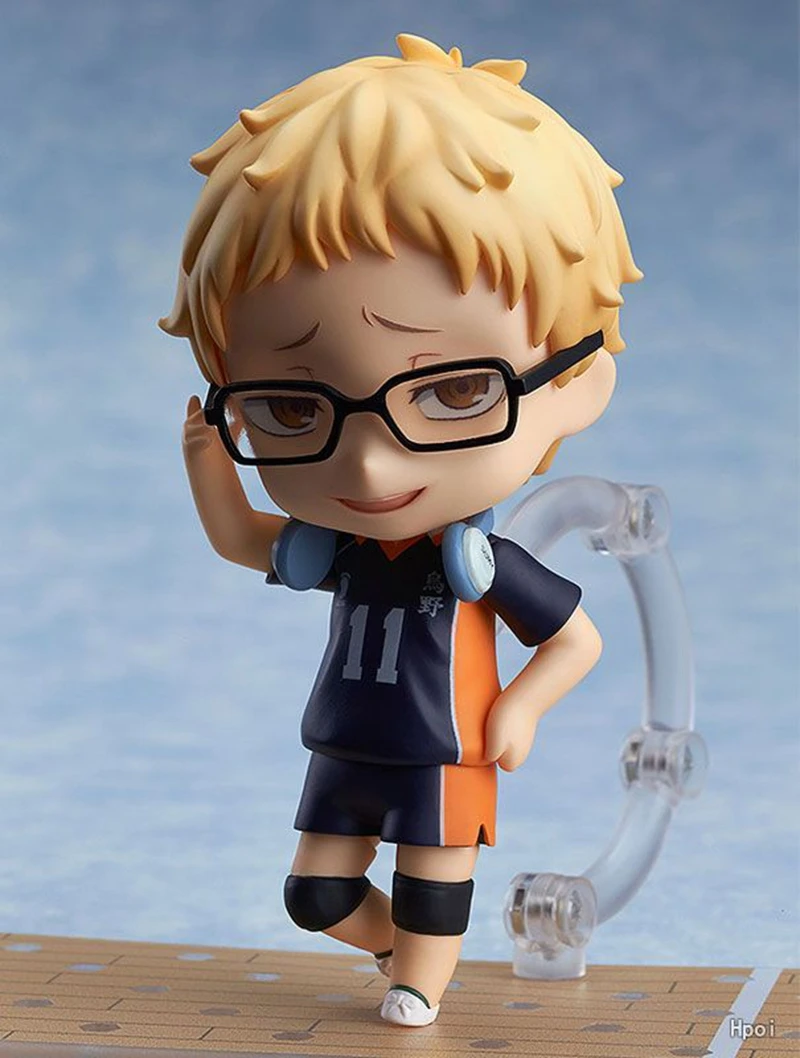 14 см Haikyuu! 616 # Kei Tsukishima Аниме фигурки Haikyuu экшн-фигурки для детей |