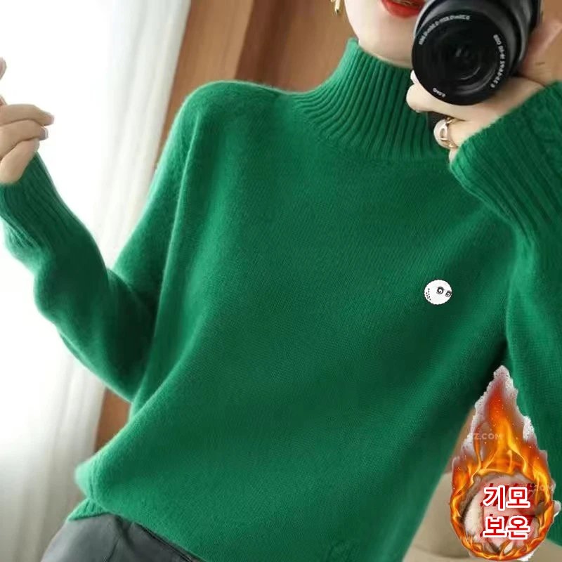 

Malbon Golf Sweater Golf Clothing Women's Golf Wear Women's Golf Clothing Winter Knitted Sweater Elasticity Pullover