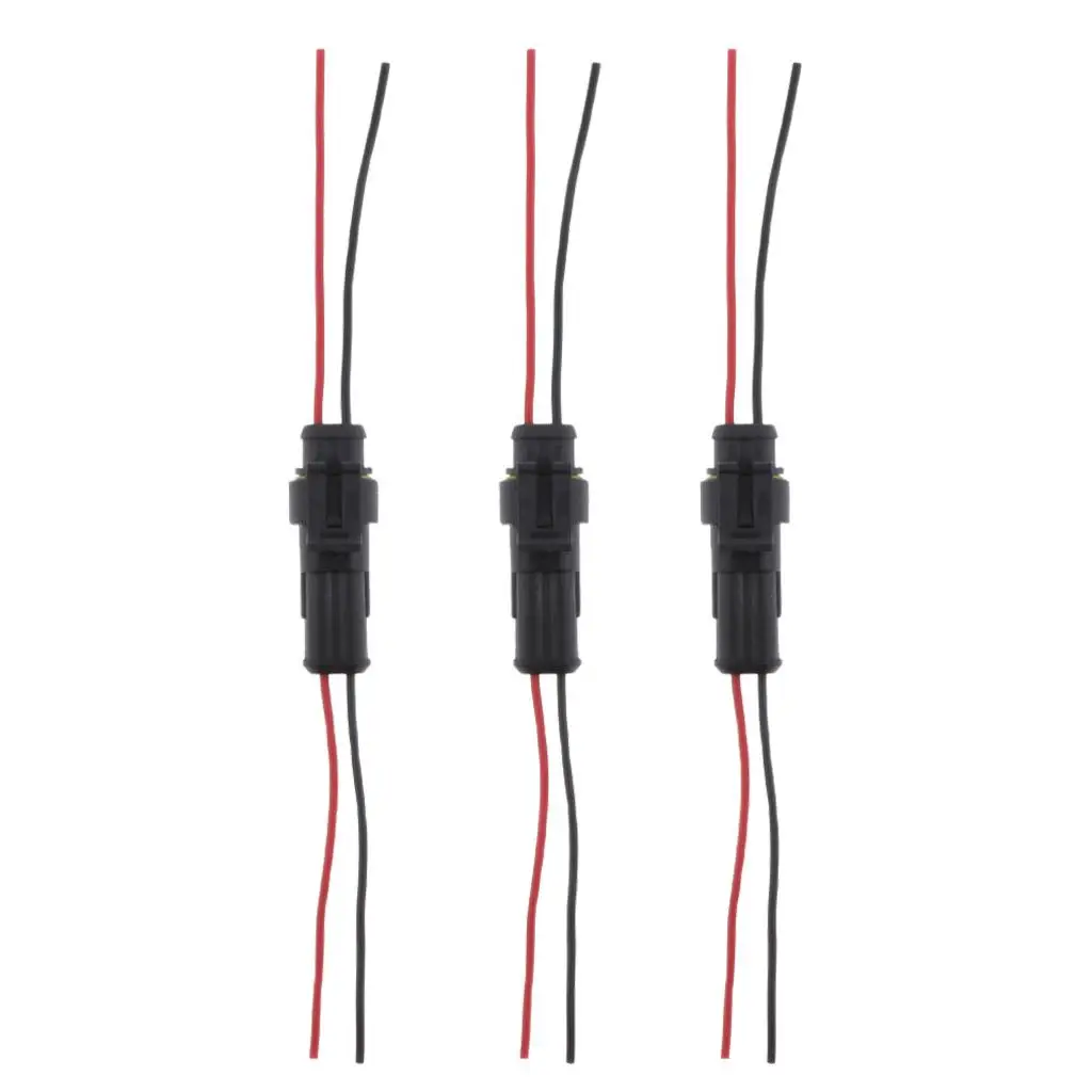 

3 шт., пластиковые автомобильные штекеры 14AWG