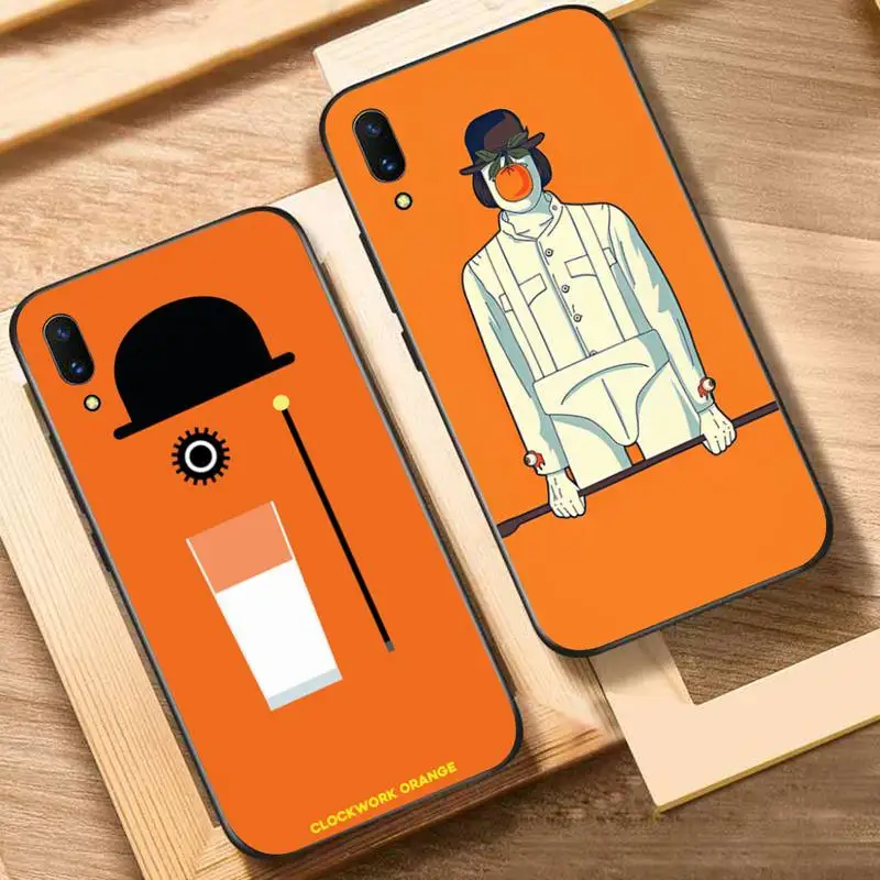 

A Clockwork Orange Customer Phone Case For Oppo Reno Realme C3 6Pro Cover For vivo Y91C Y17 Y19 Funda Capa