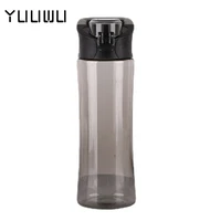 600ml water bottle portable transparent outdoor sports travel leakproof kettle drinkware cup mug high plastic drink water cup