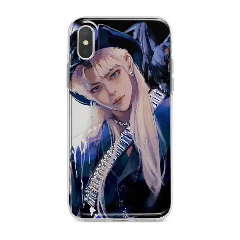 Фото Чехол для телефона Kpop Idol Felix IPhone 11 12 13 14 Pro Max Mini XR XS X 7 8 Plus, детский чехол для телефона №5