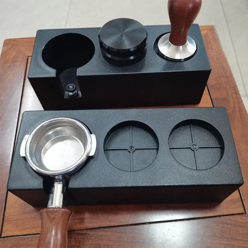 

ABS Espresso Coffee Powder Press Base Filling Press Seat Kitchen Bar Coffeeware Machine Supporting Equipment Storage Base