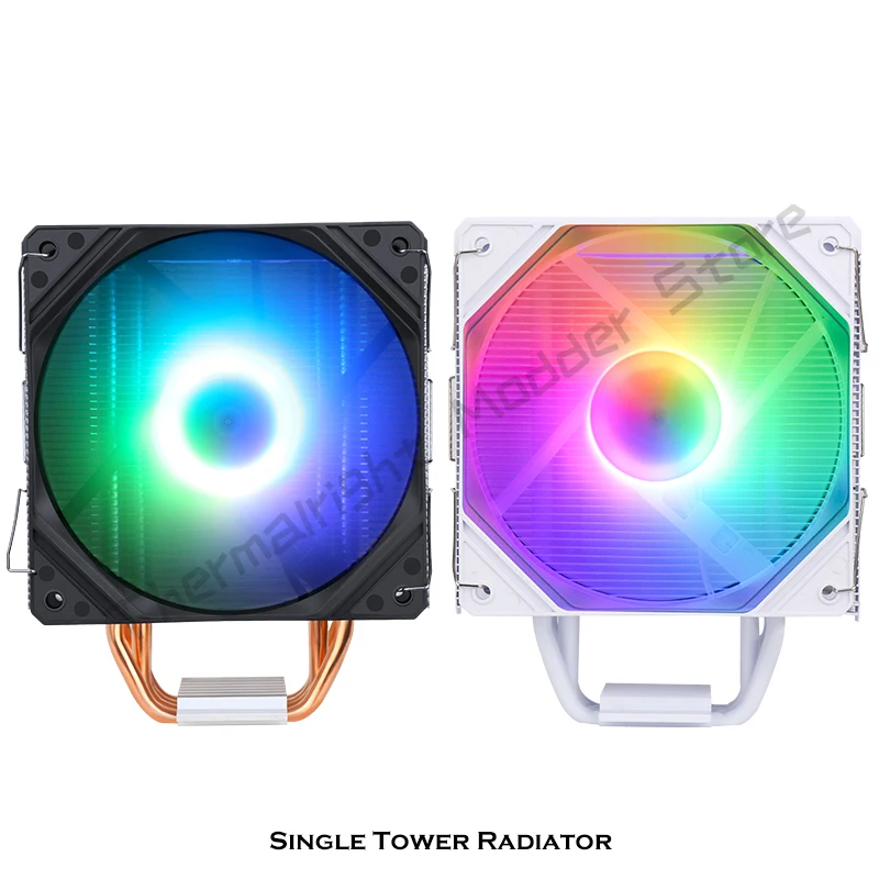 Кулер для процессора SAMA KA400D охлаждающий вентилятор 90 мм RGB 4 материнская плата с