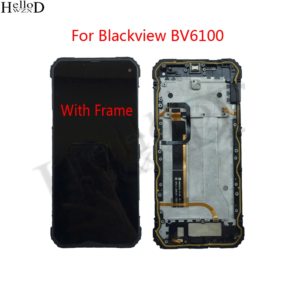 Оригинальный ЖК-дисплей 6,88 дюйма для Blackview BV6100 BV 6100 с фоторамкой