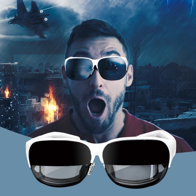 New OEM AR Smart Glasses Metaverse VR 1080p HD For Switch IOS Android Portable Personal Cinema With Stereo Microphone Valuable