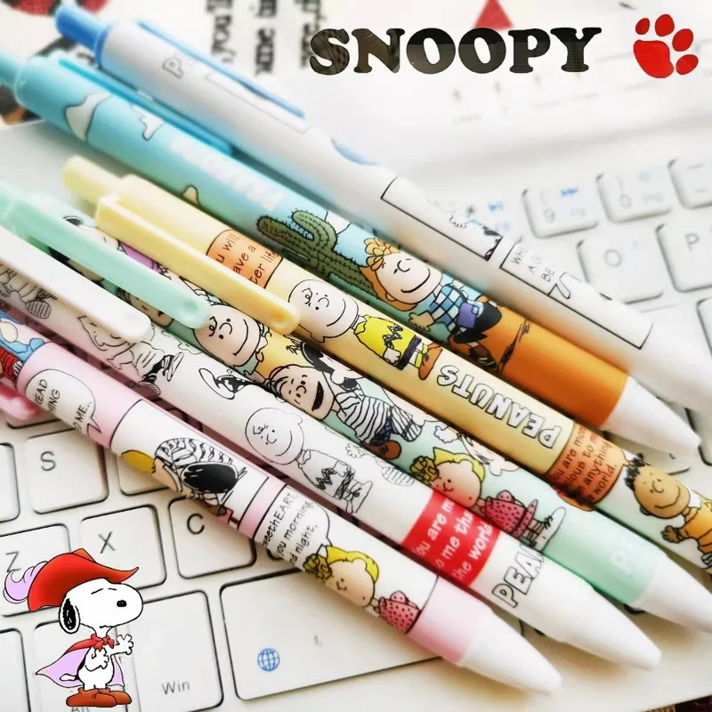 Crandom 1 шт. ручка с рисунком Снупи милые креативные ручки героями мультфильмов