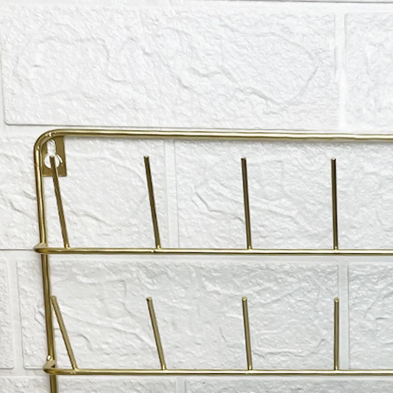 

Iron Thread Rack Storage 32 Spools Wall Mount Embroidery Sewing Organizer