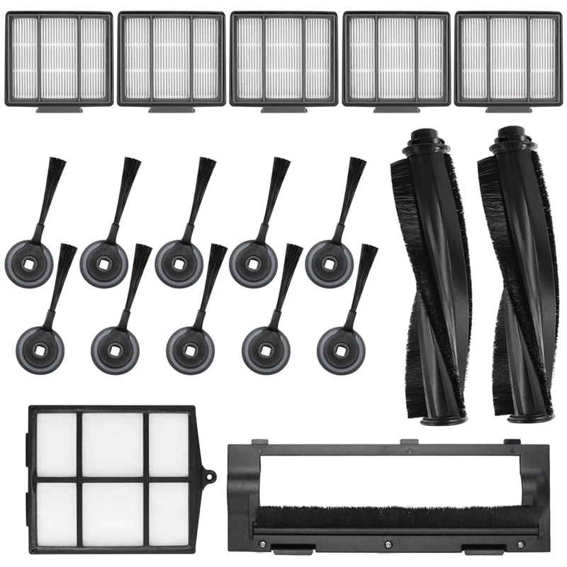 

Replacement Roller Brush Side Brushes Hepa Filters Compatible For Shark S87 R85 RV850 Vacuum Cleaner Accessories