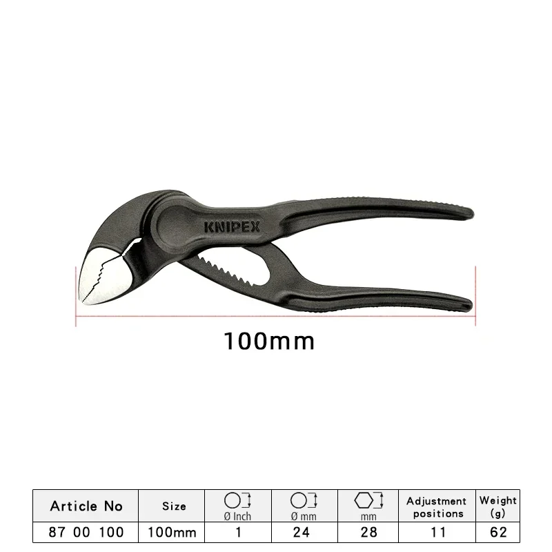 

KNIPEX Cobra XS Мини-щипцы для насоса