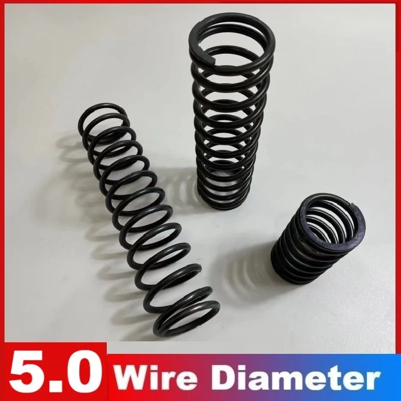 65Mn Spring steel Y-shaped compression spring Wire Dia5.0mm Outer Dia25/28/30/32/35/36/38/40/42/45/47/52/60mm Length30/40/50mm.