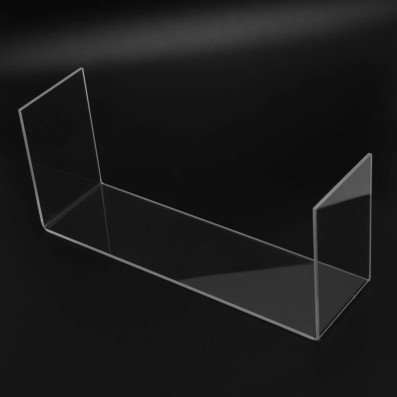 5 Pack Clear Acrylic Display Risers, 5 Sizes Acrylic Jewelry Display Riser Shelf Showcase Fixtures For Cake, Display