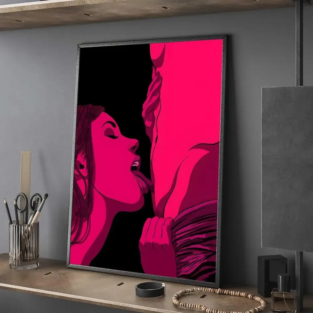 

Абстрактная Обнаженная Женщина, Печать На Холсте, Без Рамы, Настенное Искусство, Сексуальный Постер Для Гостиной, Бара