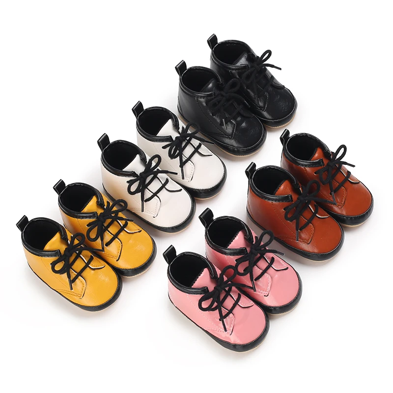 2022, детская обувь для мальчиков, новорожденных, малышей, детей, для отдыха, нескользящая обувь из искусственной кожи, первая обувь для ползан... фото