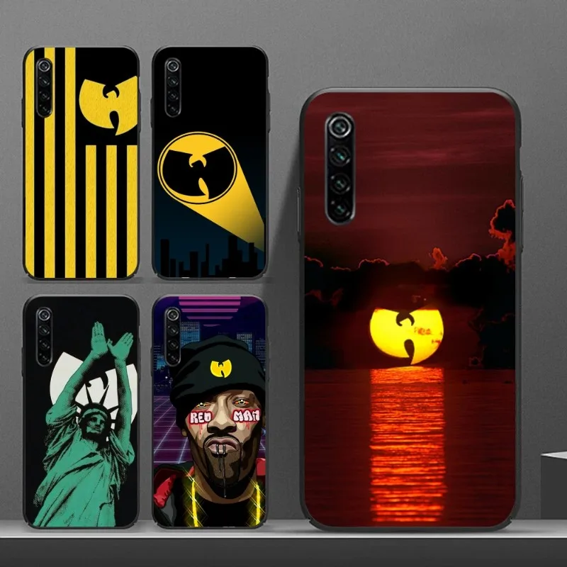 Мягкий черный чехол для телефона Rapper W-wWu TangG для Realme GT NEO 3 2 10 9 8 7 Pro X50 X2 C35 C33 C31 C30