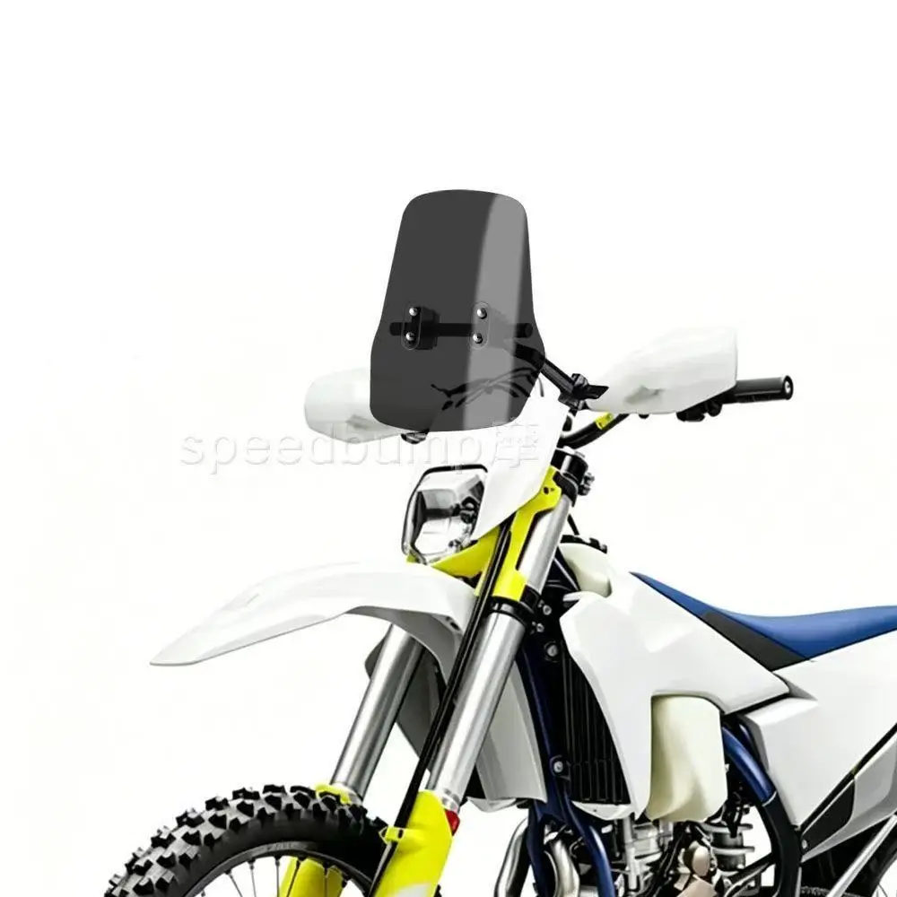 Фото Ветровое стекло для мотоциклов Husqvarna 250FE, 450TE, 250ITE, 300i Adventure с кронштейном для навигационной системы 12 мм. №1