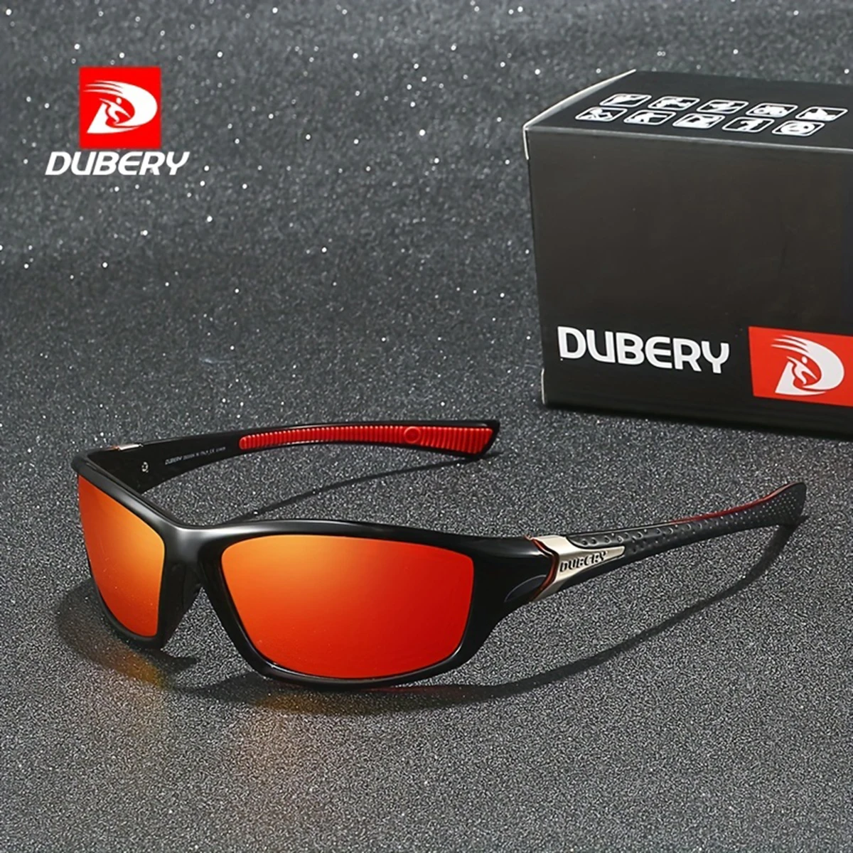 Поляризованные солнцезащитные очки DUBERY с защитой UV400 для мужчин и ...