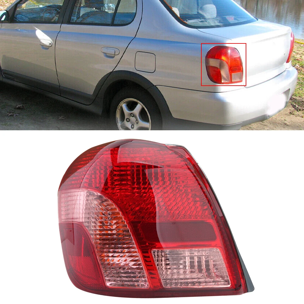 

Car Auto Left Side Tail Light Brake Rear Stop Lamp Bulb Included Fit for Toyota Echo 2000 2001 2002 8156052080