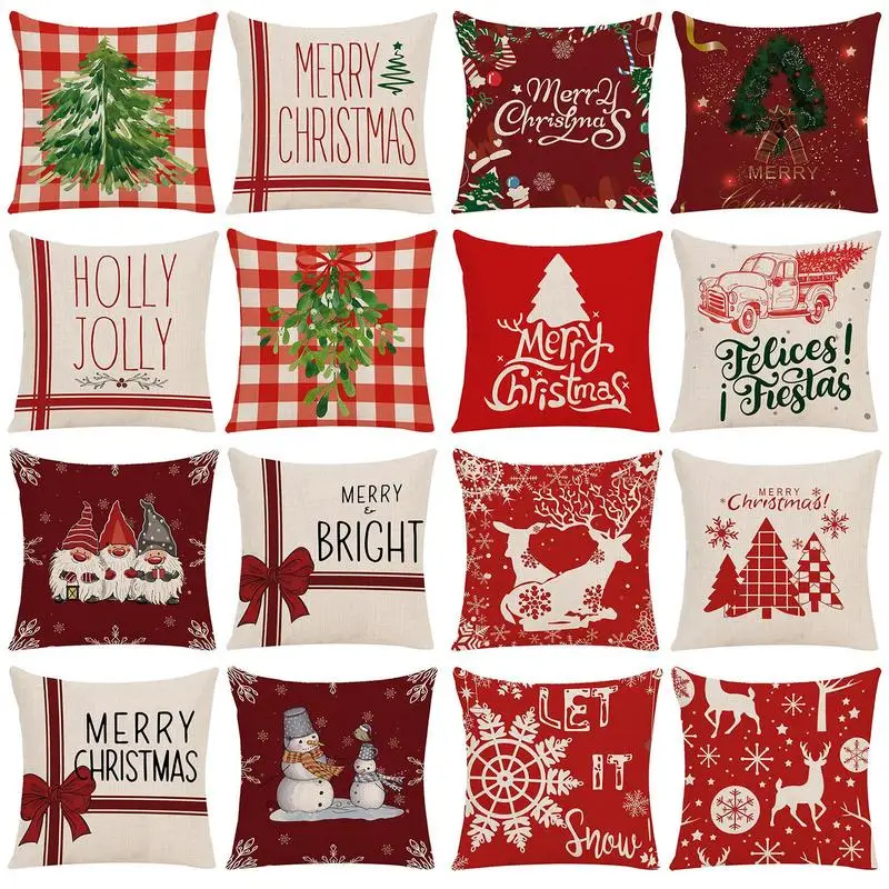 

4 шт., наволочка для подушки, 45 х45 см