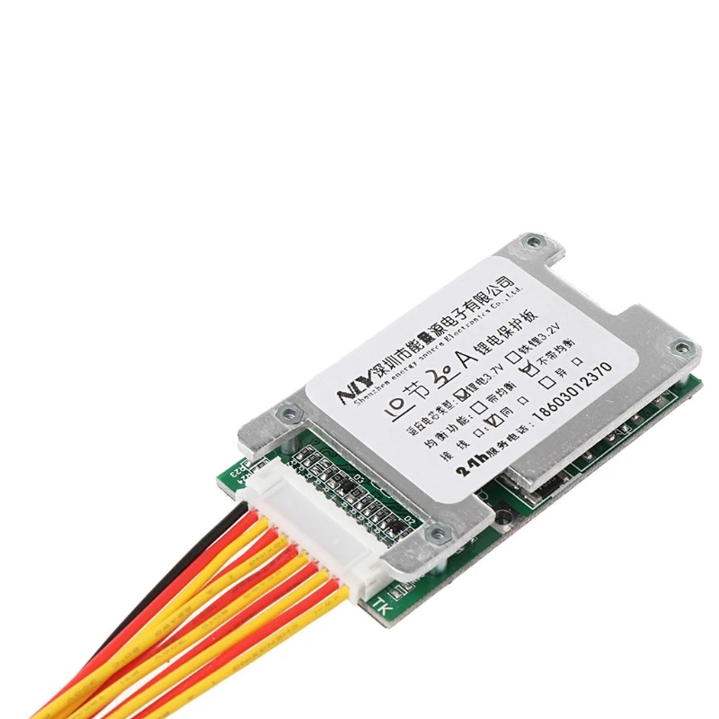 Фото 367D для защитной платы 10S 36V 30A BMS PCB Board с функцией контроля температуры №4