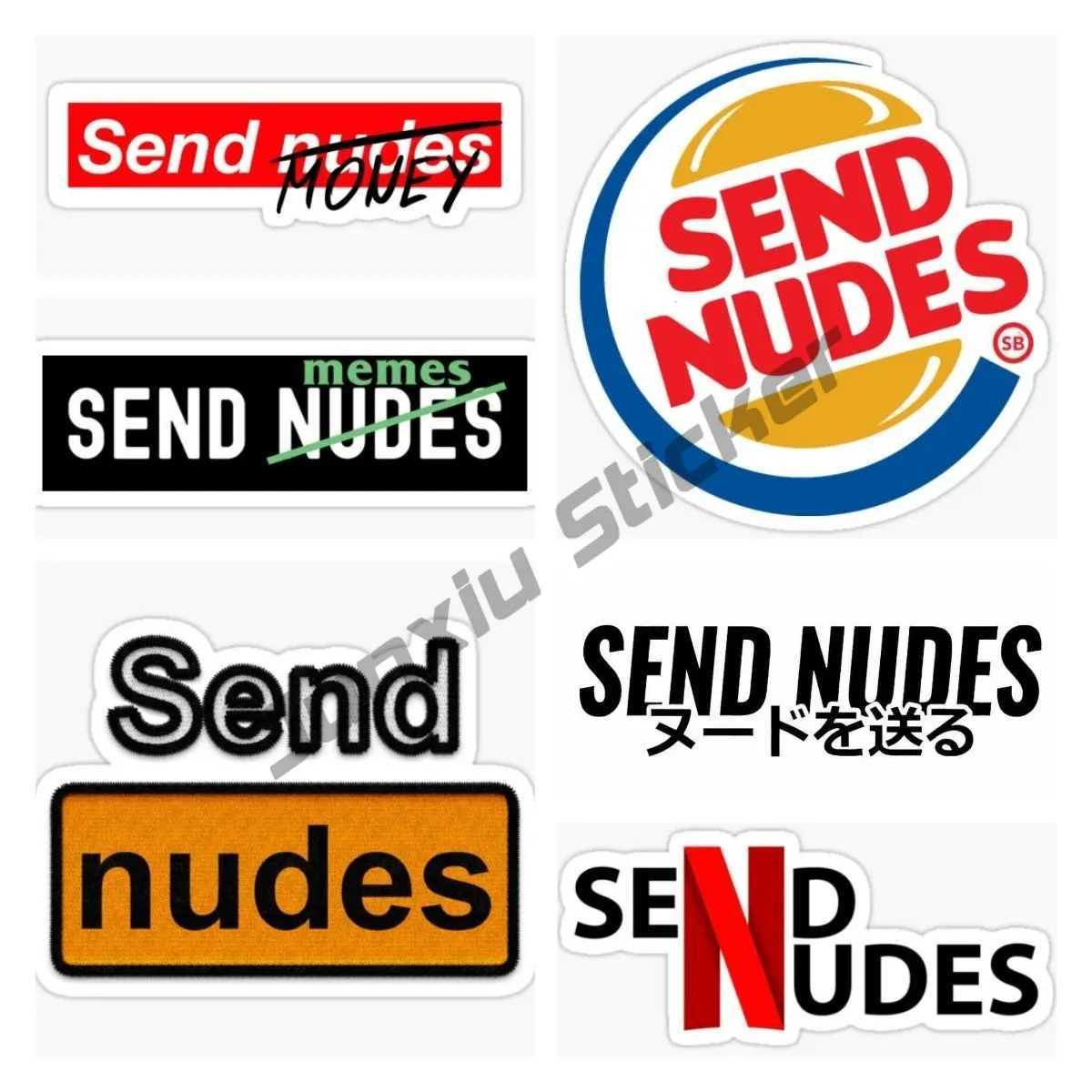 Отправляем Новые Стикеры, индивидуальная наклейка, водостойкая наклейка из ПВХ, украшение для окна, бампер, наклейка, украшение