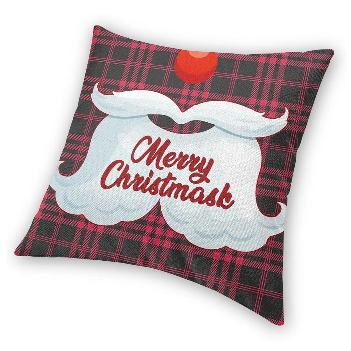 Наволочка с Рождеством мягкий полиэстер чехол для подушки декор лось Санта