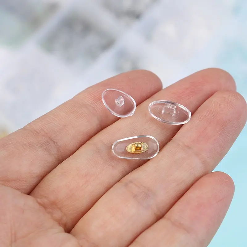 

300 Pcs/pack 15 Styles Silicone Nose Pads Anti Slip Nose Pads For Eyeglass Glasses Repair Accessories Tool Wholesale