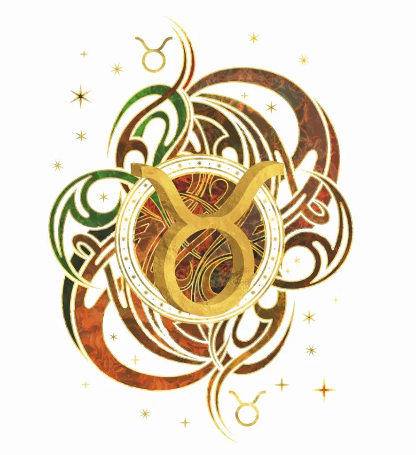 Модная футболка с надписью Earth Element знак зодиака Телец в подарок на день рождения.