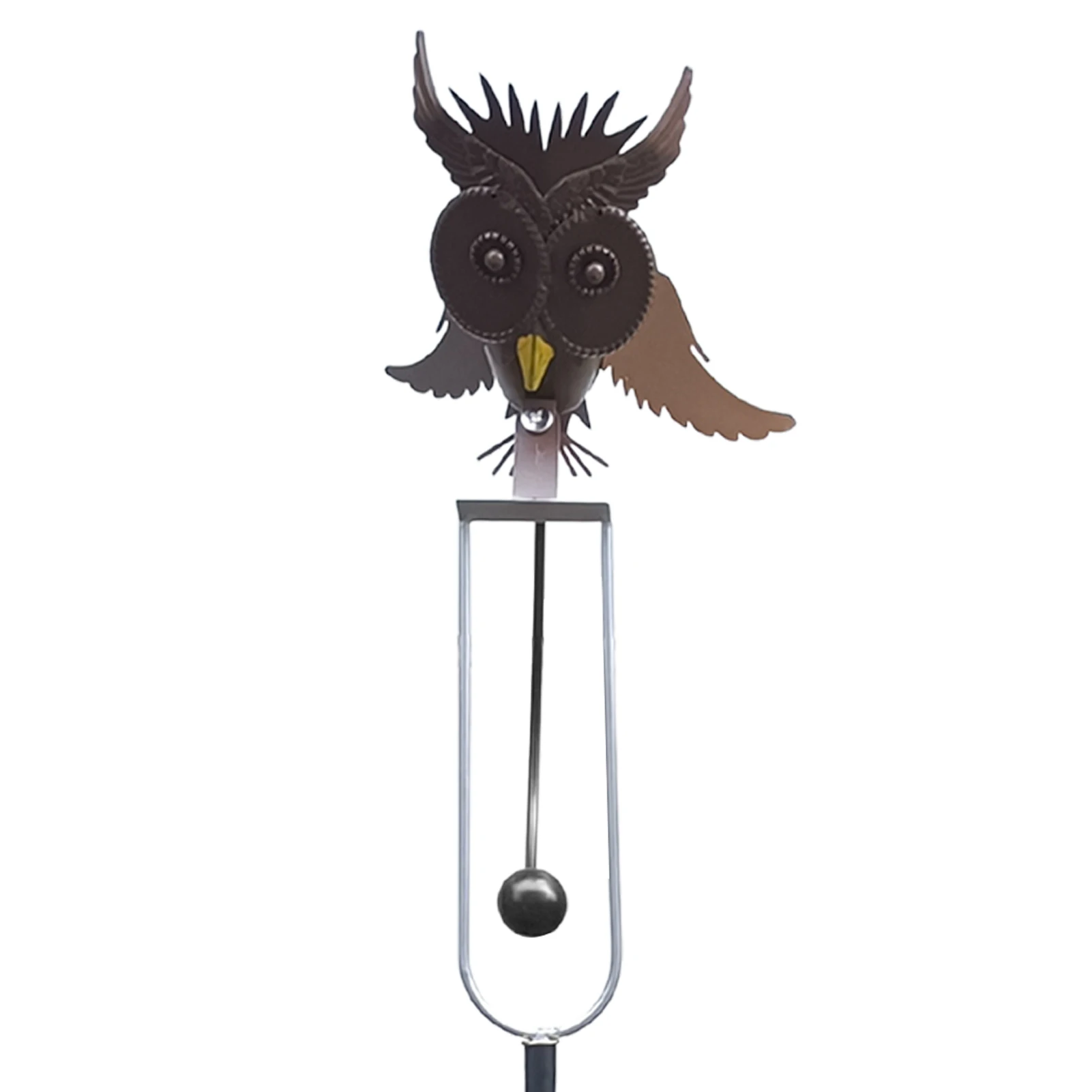 

Съемный садовый Спиннер в виде совы, вращающийся кинетический Спиннер для украшения двора, лужайки, дорожек