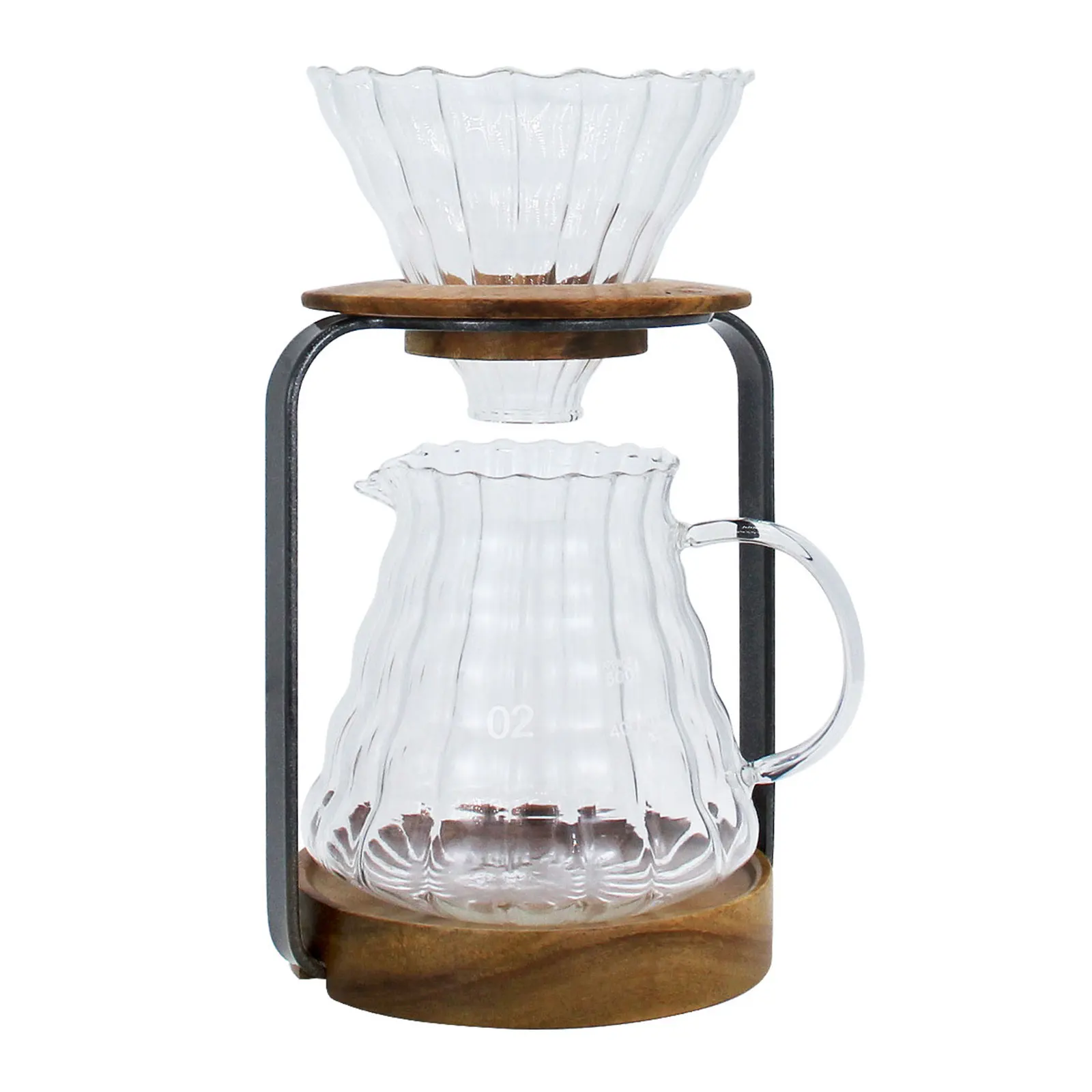 Набор кофеварки наполнитель 4 в 1 металлическая подставка для капельного