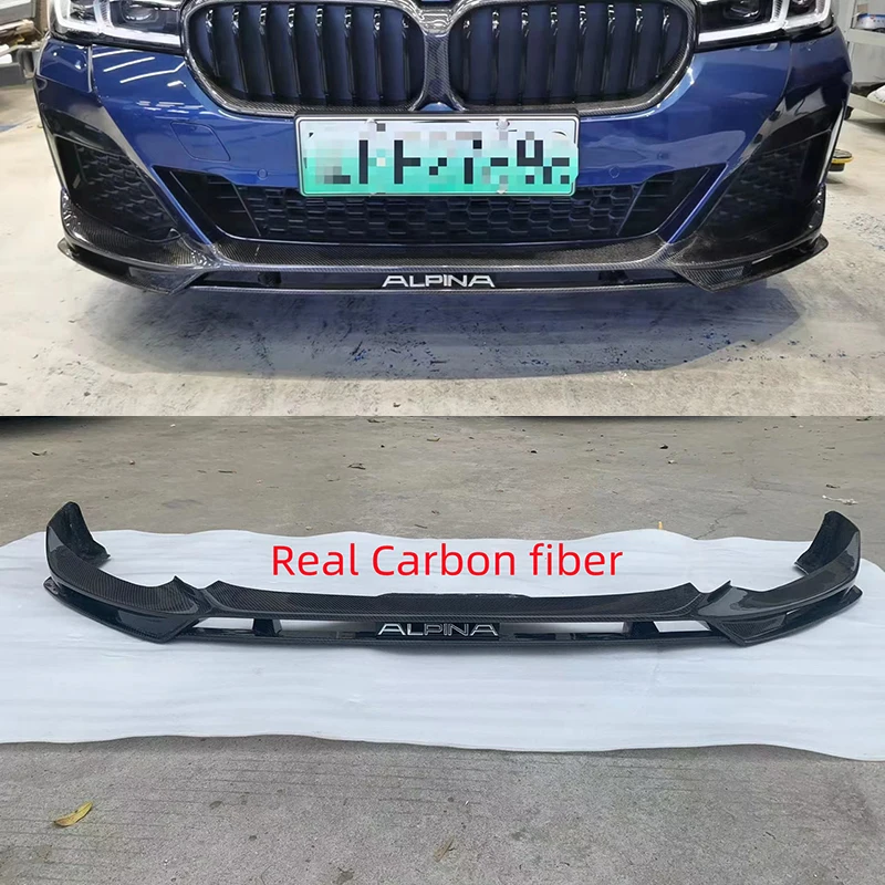 Подходит для B5 автомобильный передний бампер губа в стиле ALPINA Комплект кузова